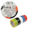 YATO YT-8173 Szigetelőszalag 19 x 0,13 mm x 20 m öt színű (10 db/cs)