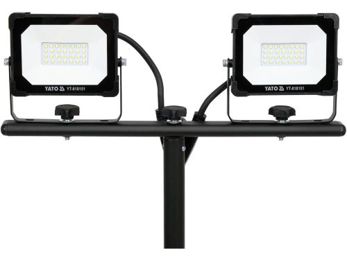 YATO YT-818151 Elektromos állványos LED dupla reflektor 3800 lumen 2x20 W