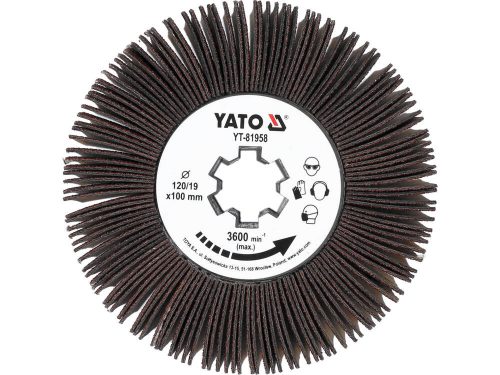 YATO YT-81958 Lamellás csiszolóhenger palástcsiszolóhoz P120