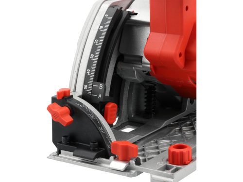 YATO YT-821701 Akkumulátoros merülőfűrész 18V 4Ah 140mm szénkefe nélküli motor + vezetősín (1db 4Ah akku +töltő)