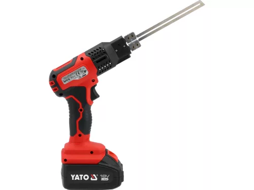 YATO YT-821915 Akkumulátoros szigetelésvágó kés 18V (200mm, 1 x 4Ah akkuval, töltővel, kofferben)