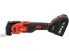 YATO YT-82226 Akkumulátoros multifunkciós gép szénkefe nélküli motorral (töltő + 1 x 4 Ah akkuval)