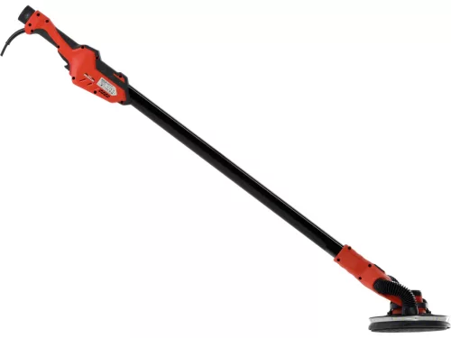YATO YT-82356 Gipszkartoncsiszoló zsiráf 225mm szénkefe nélküli motor 400W fordulatszám szabályzós 4000-8500 fordulat/perc LED munkaterületvilágítás