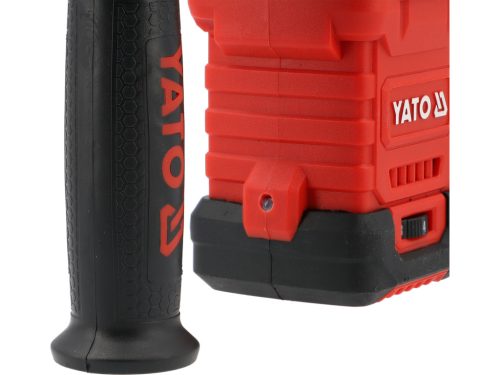 YATO YT-827724 Akkuulátoros fúrókalapács 18V 4Ah SDS Plus 2,4J szénkefe nélküli motor (2x akku + töltő)