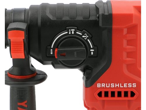 YATO YT-827726 Akkuulátoros fúrókalapács 18V SDS Plus 2,4J szénkefe nélküli motor (akku + töltő nélkül)