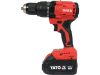 YATO YT-8277915 Akkus fúró-csavarozó 120 Nm szénkefe nélküli 18 V (2 x 4,0 Ah akku + töltő)