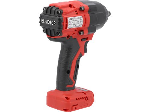 YATO YT-827793 Akkus ütvecsavarozó 1/2 Col 850 Nm szénkefe nélküli 18 V (akku és töltő nélkül)