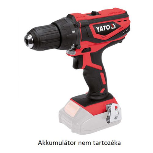 YATO YT-82781 Akkus fúrócsavarozó 40 Nm 18 V Li-Ion (akku + töltő nélkül)