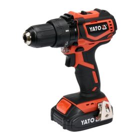   YATO YT-82794 Akkus fúrócsavarozó 42 Nm szénkefe nélküli 18 V Li-Ion (1 x 2,0 Ah akku + töltő)