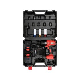   YATO YT-82807 Akkus ütvecsavarozó 18 V készlet 21 részes 1/2" 700 Nm