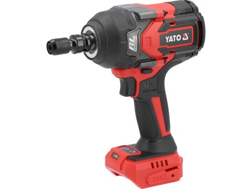 YATO YT-828072 Akkus ütvecsavarozó 1/2 Col 1200 Nm szénkefe nélküli 18 V (akku és töltő nélkül)
