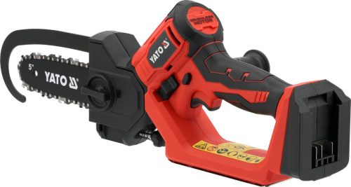 YATO YT-828116 Akkumuátoros ács láncfűrész 6 col láncvezetővel, szénkefe nélküli motorral (akku + töltő nélkül)