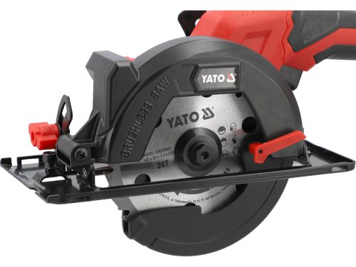 YATO YT-8281185 Akkus körfűrész 140 mm szénkefe nélküli 18 V (2 x 4,0 Ah akku + töltő)