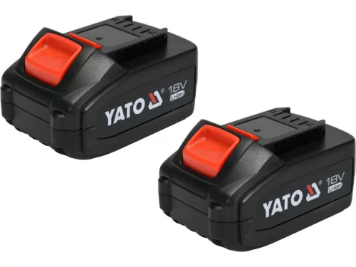 YATO YT-828131 Akkus láncfűrész 16" 2 x 18 V (2 x 4,0 Ah akksi + töltő)