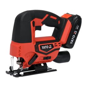   YATO YT-82822 Akkus dekopírfűrész 18 V Li-Ion (1 x 2,0 Ah akku + töltő)