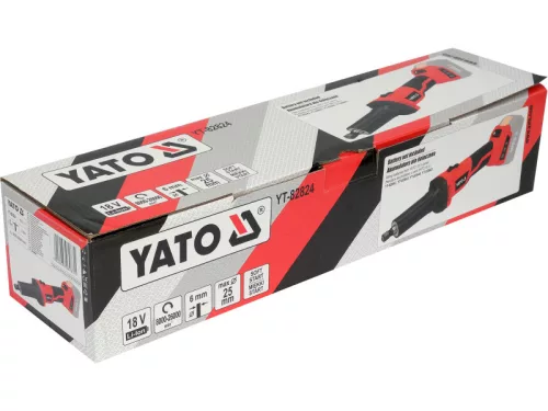 YATO YT-82824 Akkus egyenes csiszoló 18 V (akksi és töltő nélkül)