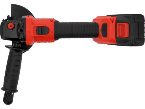 YATO YT-828251 Akkumultoros sarokcsiszoló 18V 4Ah 125mm szénkefe nélküli motorral (1x akku + töltő)