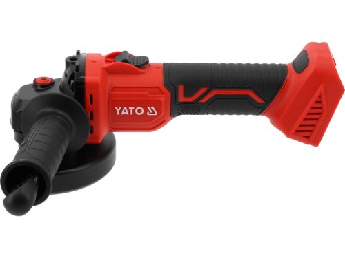 YATO YT-828253 Akkumultoros sarokcsiszoló 18V 125mm szénkefe nélküli motorral (akku + töltő nélkül)