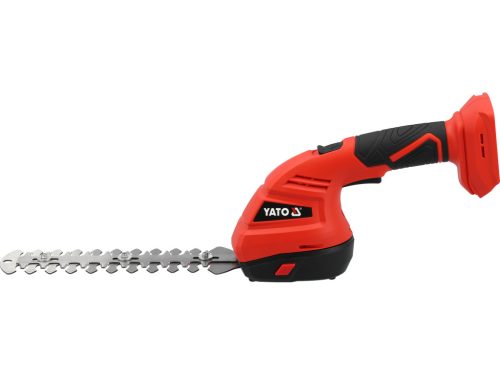 YATO YT-828336 Akkumulátoros fű és sövénnyíró 18V szénkefe nélküli motor (akku + töltő nélkül)
