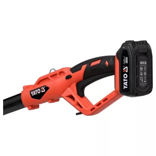 YATO YT-82834 Akkus lombnyíró 18 V Li-Ion 2,0 Ah akku+töltő 207-2740 mm