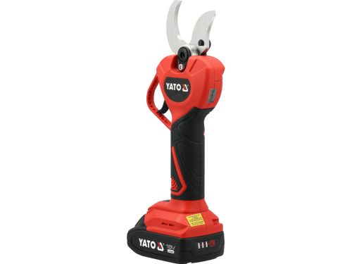 Yato YT-828382 Akkumulátoros metszőolló szénkefe nélküli motorral 2Ah akkuval + töltővel