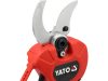 Yato YT-828382 Akkumulátoros metszőolló szénkefe nélküli motorral 2Ah akkuval + töltővel