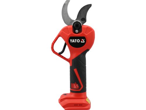 Yato YT-828383 Akkumulátoros metszőolló szénkefe nélküli motorral (akku + töltőnélkül)