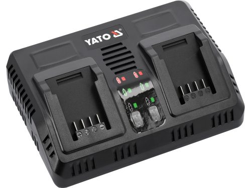 YATO YT-828499 Dupla akkumulátor töltő18V‐2.2A