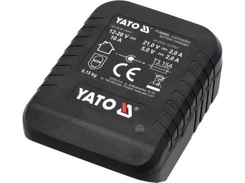 YATO YT-828503 Autós akkumulátor töltő gépekhez 18 V