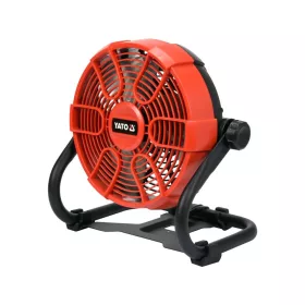   YATO YT-82933 Akkus / elektromos ventilátor 230 mm 360° 18 V Li-Ion (akku + töltő nélkül)