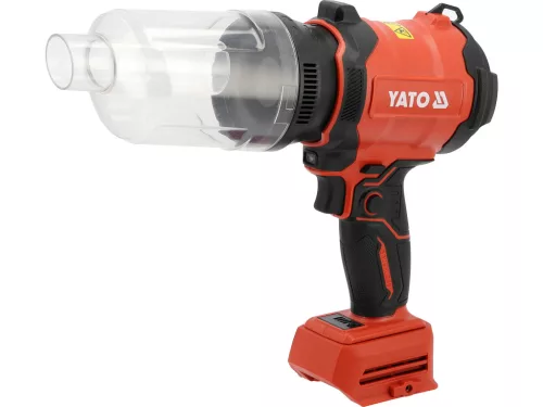 YATO YT-829385 Akkumulátoros lombfúvó / porszívó 18V szénkefe nélküli motorral (akku és töltő nélkül)