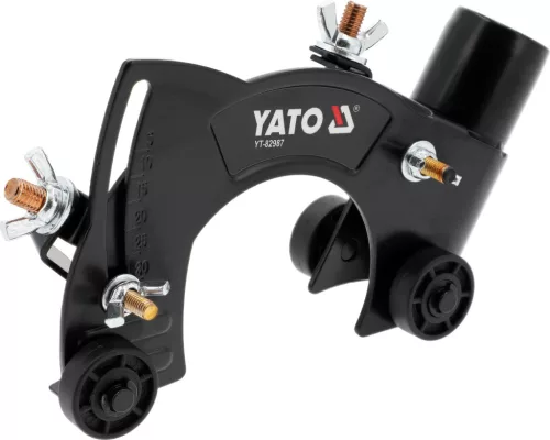 YATO YT-82987 Porelszívó adapter sarokcsiszolóra beton vagy tégla vájásához / vágásához 125 mm