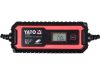 YATO YT-83000 Akkumulátor töltő 6/12 V 2/4 A max. 200 Ah LCD kijelző