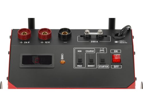 YATO YT-83064 Akkumulátor töltő és indító 12/24V 230V 20 - 800Ah