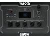 YATO YT-83096 Hordozható erőmű 3600W, 3072WH LIFEPO4, EPS