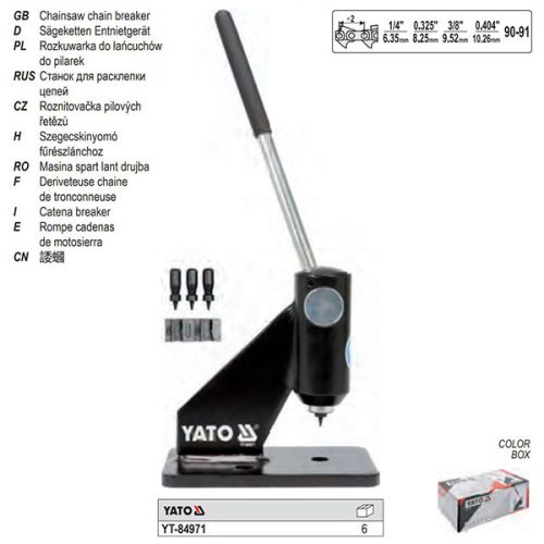 YATO YT-84971 Láncfűrész láncszem kinyomó