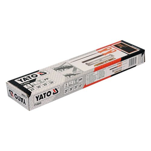 YATO YT-85040 Kézi láncélező készlet 4 részes 3/8" 4 mm