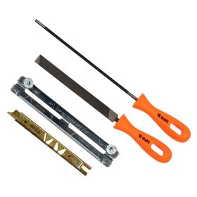   YATO YT-85042 Kézi láncélező készlet 4 részes 0,325" 4,8 mm