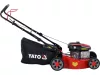 YATO YT-85501 Benzines fűnyíró 4 ütemű 139ccm3 - es motorral 2,4kW 2800 Rpm