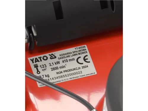 YATO YT-85520 Benzines fűnyíró 410 mm