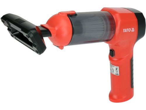 YATO YT-85686 Akkumulátoros autós porszívó / fúvó 12V ról tölthető 11,1V / 2Ah