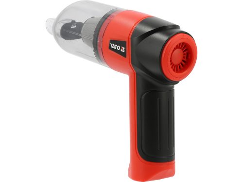 YATO YT-85687 Autós porszívó fúvó funkcióval 7,4V 2 x 2 Ah akkuval