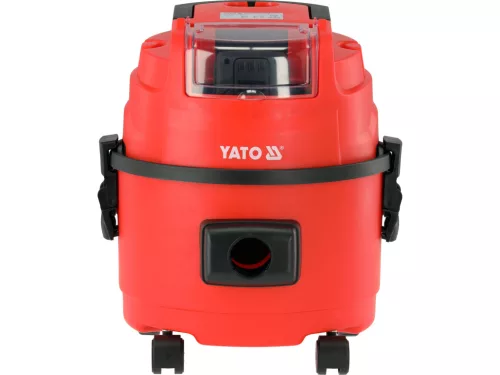 YATO YT-85690 Akkumulátoros porszívó szénkefe nélküli motorral 15L 18V (1 x 9Ah akku + töltő)
