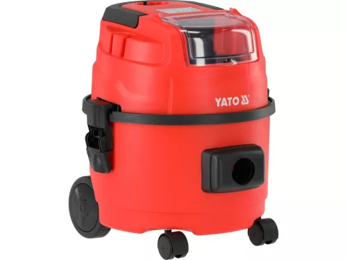 YATO YT-85691 Akkumulátoros porszívó szénkefe nélküli motorral 15L 18V (akku + töltő nélkül)