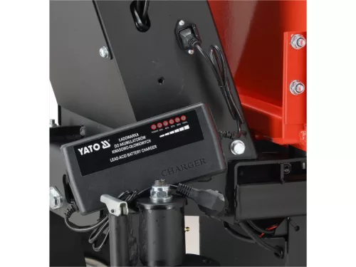YATO YT-86120 Akkumulátoros gyalogos kíséretű bilenthető platós dömper 1000W 500kg 48V 32Ah