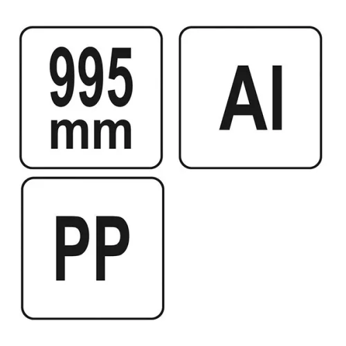 YATO YT-86840 Gyomkiszedő 995 mm
