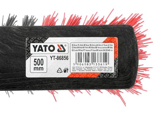 YATO YT-86856 Kültéri seprűfej 500 mm széles