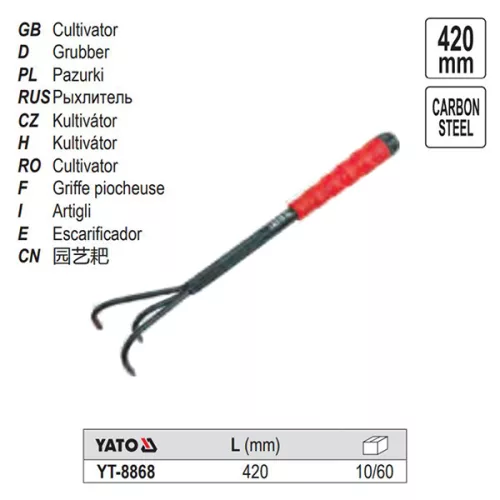 YATO YT-8868 Mini talajlazító 420 mm