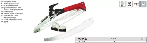 YATO YT-8876 Ágvágó olló+fűrész nyelezhető 325mm/28mm