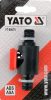 YATO YT-89075 1/2 colos szeleppel ellátott tömlőtoldó
